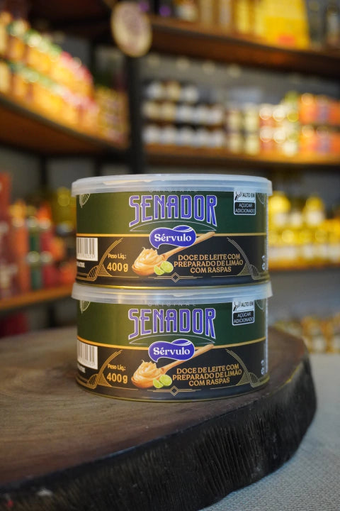 Doce de Leite com Raspas de Limão 400g - Senador