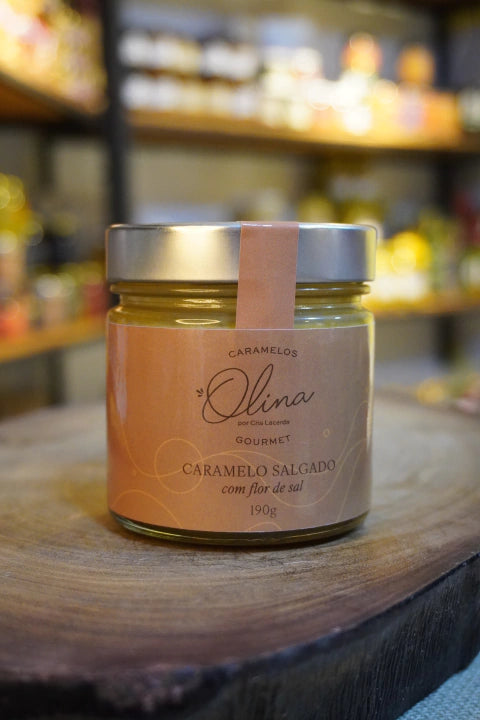 Caramelo Salgado com Flor de Sal - Olina 190g