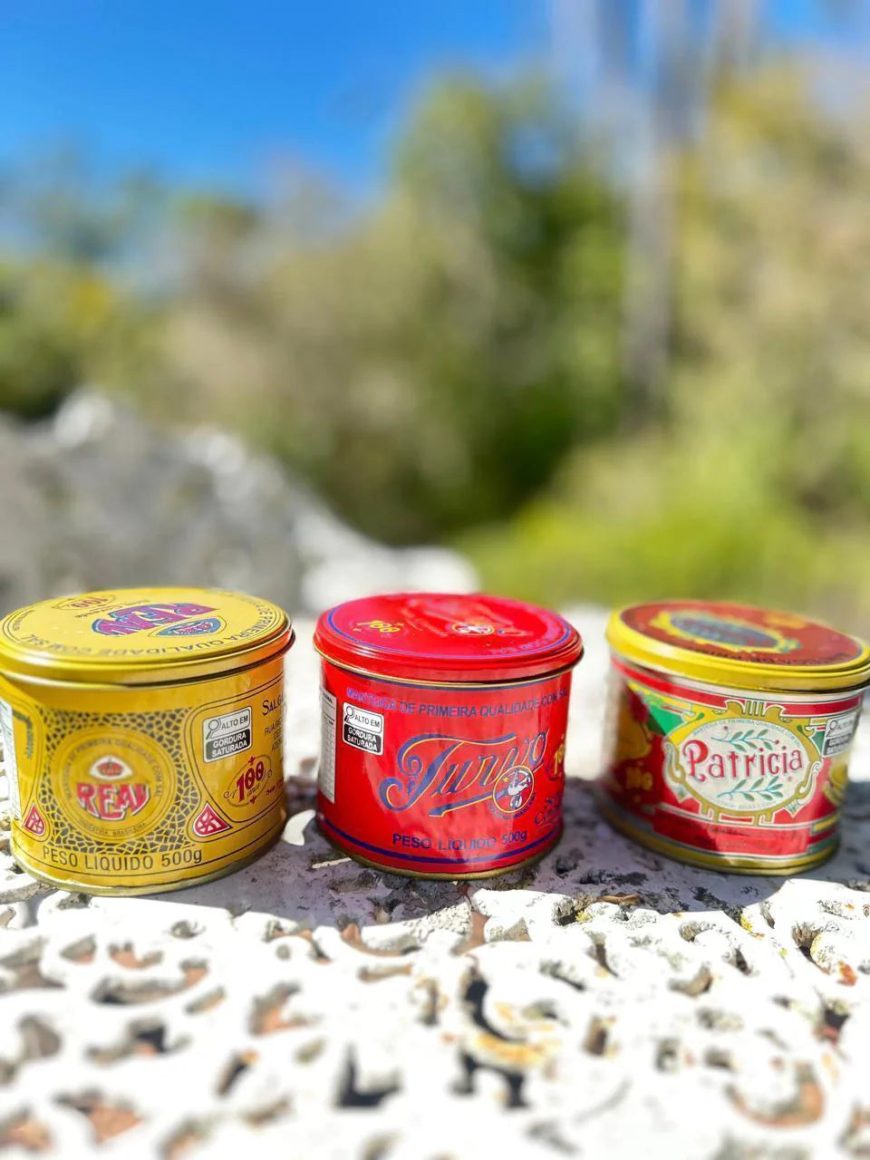 Kit 3 Manteigas 500g (Real + Turvo + Patricia)